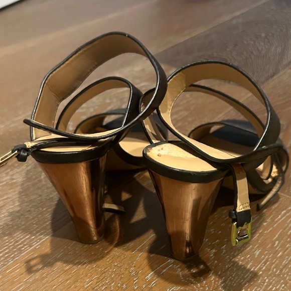 Banana Republic Black Strappy Heels - Picture 2 of 8